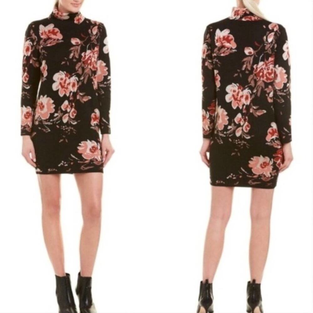 ALI & JAY Sweater Dress Mini Feeling My Floral S